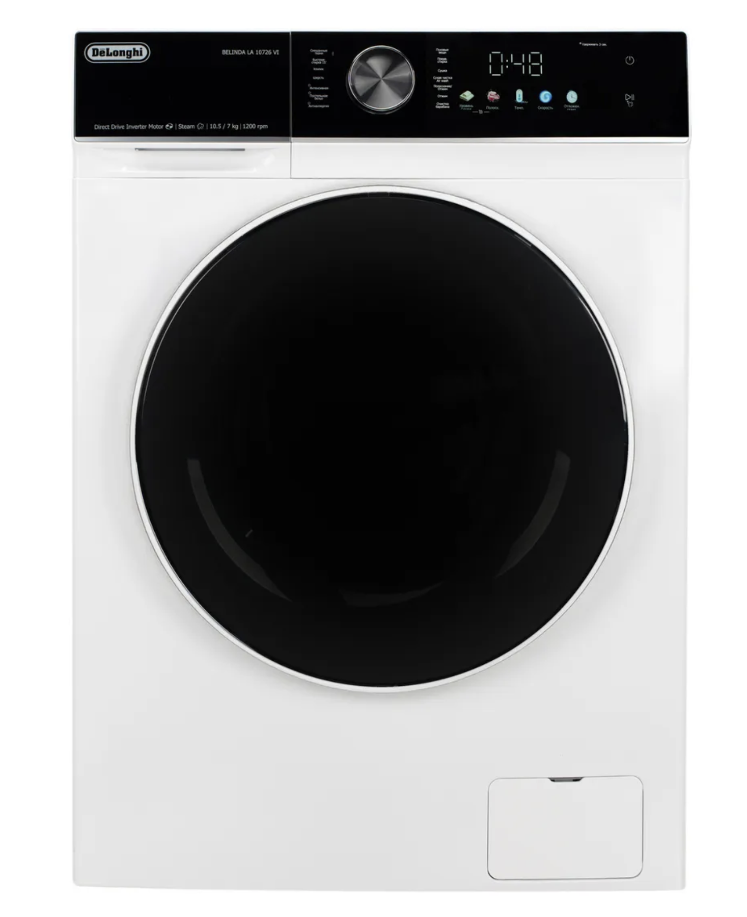 Стирально-сушильная машина Delonghi BELINDA LA 10726 VI белый